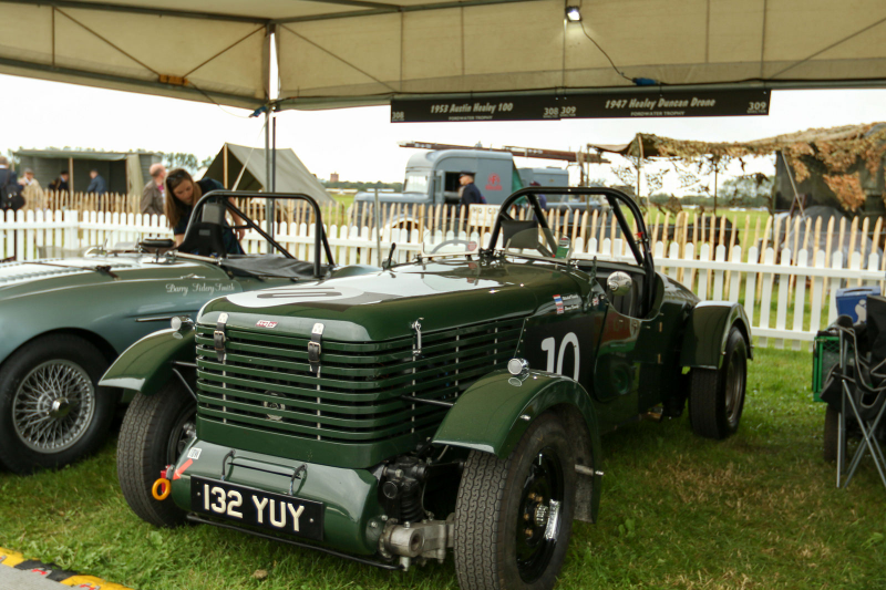 Illustration for article titled So Much Vintage Racing Magic At The Goodwood Revival Paddock